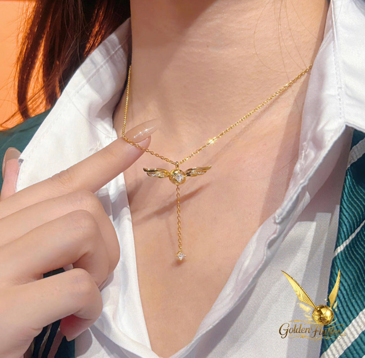 Golden Snitch Necklace